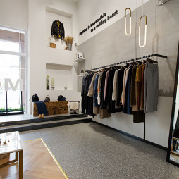 服装店背景墙 无声的陈列艺术与品牌灵魂